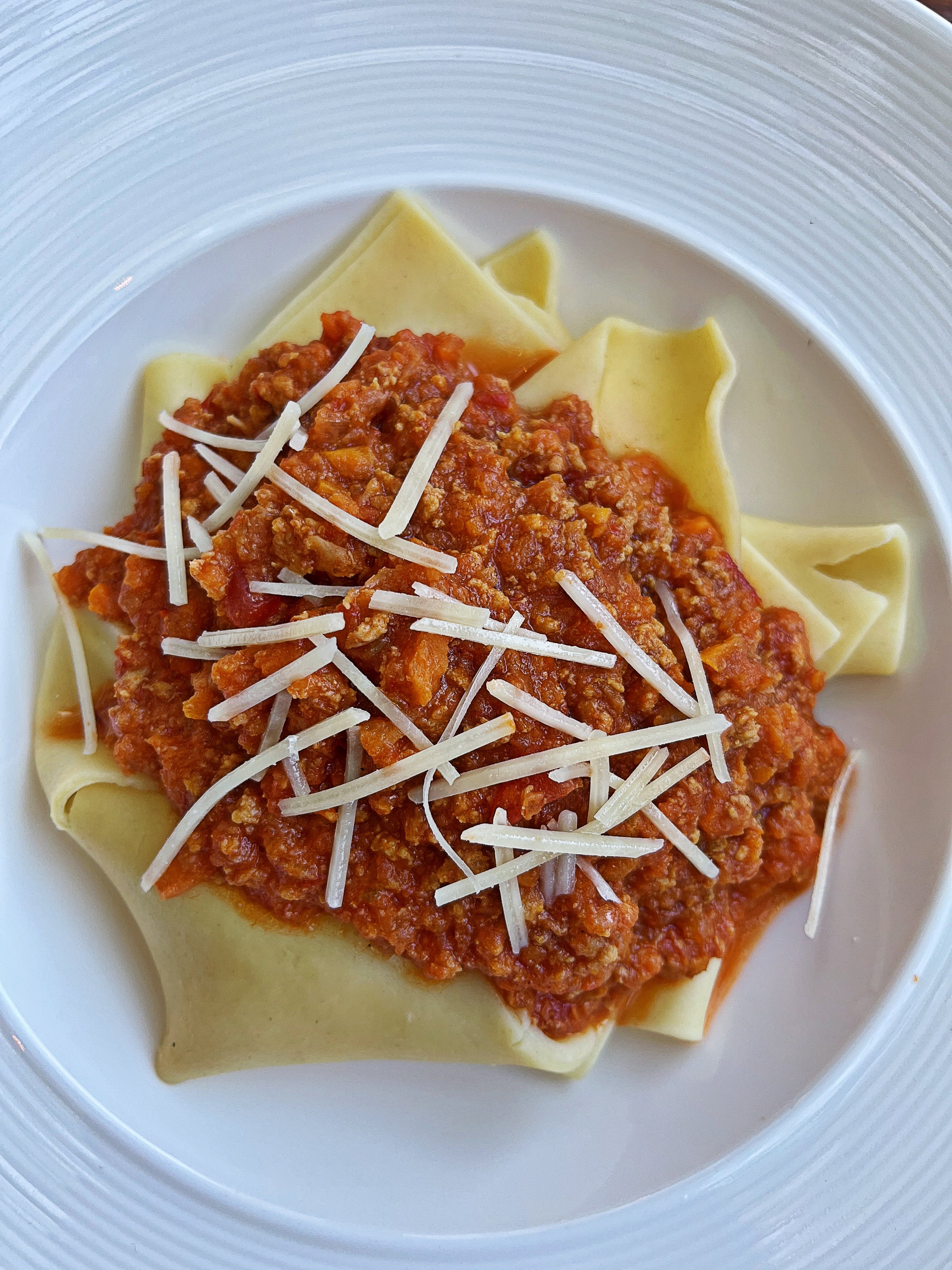 Veal Bolognese Over Pappardelle (Available Beginning 12/20) La Boca Restaurant & Market
